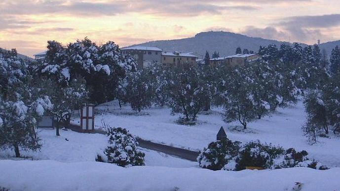 Montemurlo senza neve, a Poggio e Carmignano pochi problemi