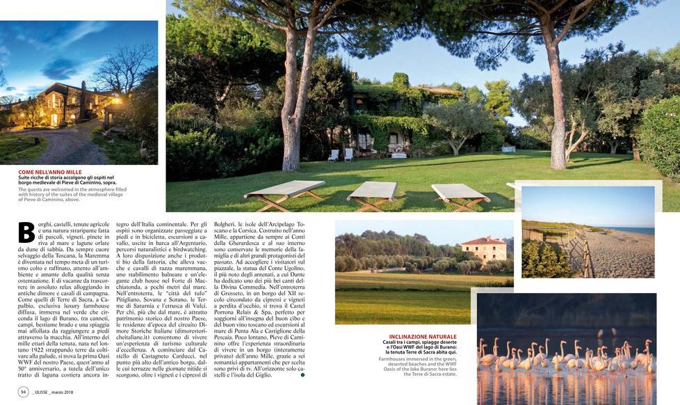 Le eccellenze di Maremma sulla rivista di Alitalia