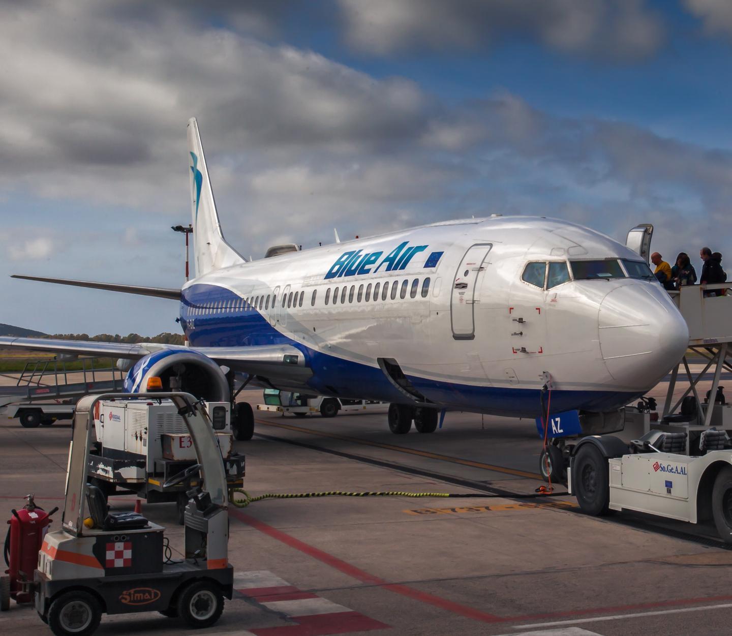Blue Air punta su Alghero e incrementa i voli per Roma 