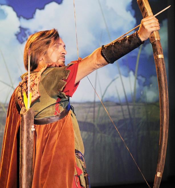 Manuel Frattini è “Robin Hood” al Valli