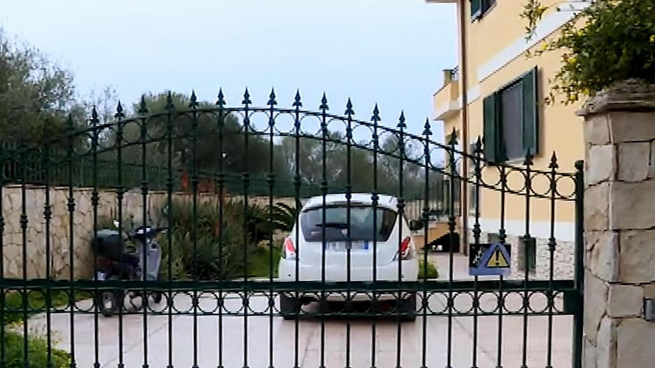 L'ingresso della villa