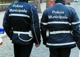 Una pattuglia della Polizia municipale