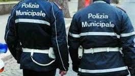 Una pattuglia della Polizia municipale