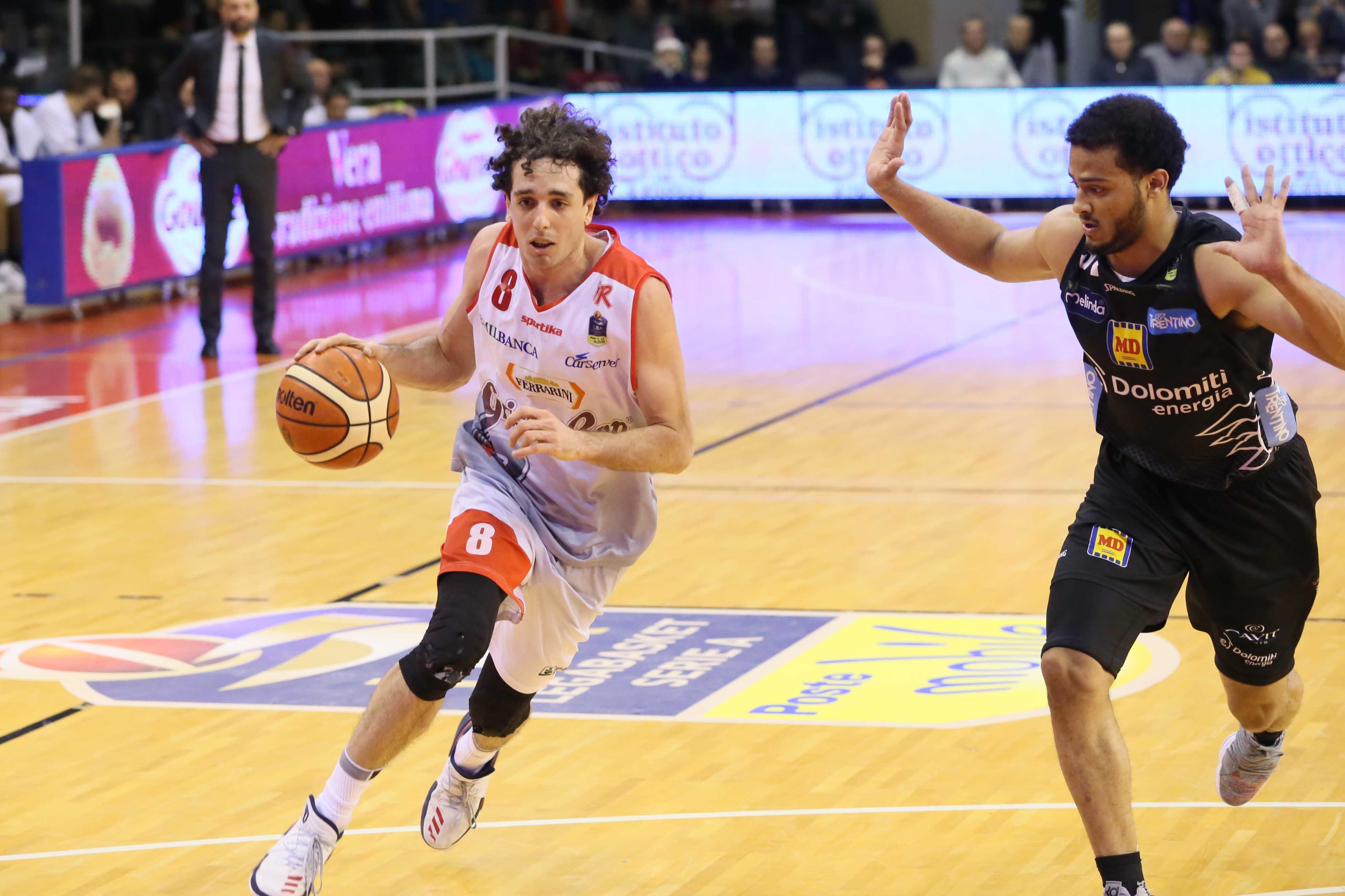 Grissin Bon sconfitta da Trento 68-82