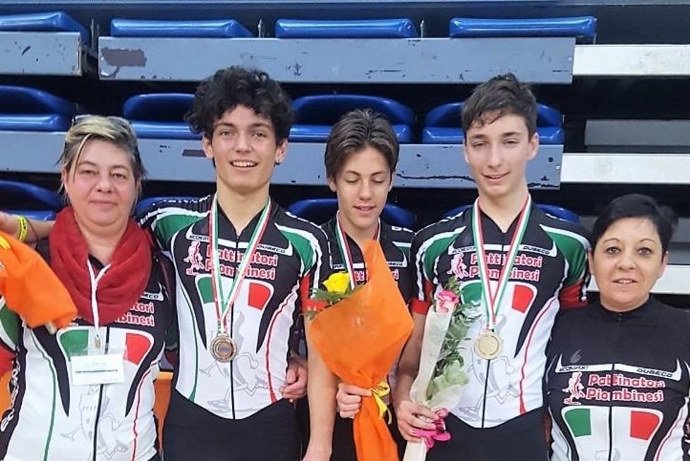 Pattinatori piombinesi già in forma 