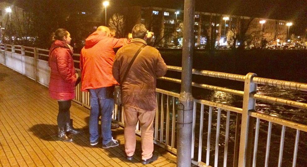 Allerta per il fiume Cecina in piena 