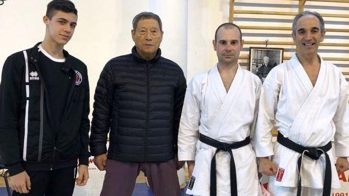 Stage regionale di karate con il maestro Hiroshi Shirai