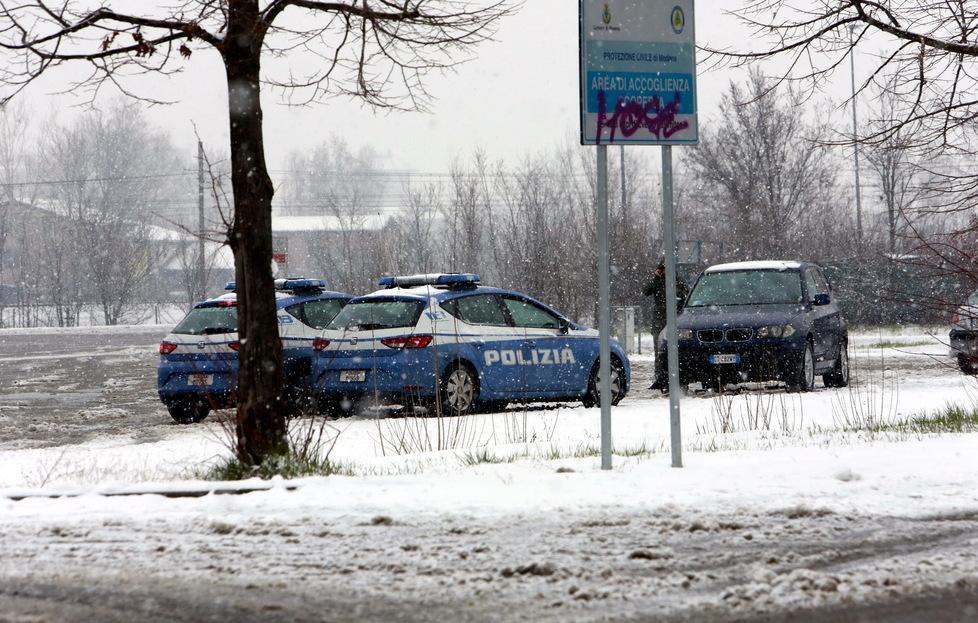 Sfide in auto sul ghiaccio, multati 