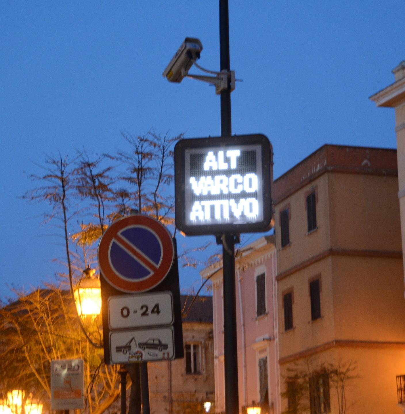 Ztl a Olbia, oltre 10mila multe. Nizzi: «Rispettate orari e segnaletica» 