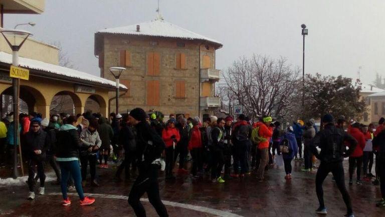 Il freddo non ferma la Mimosa Cross In 980 alla partenza