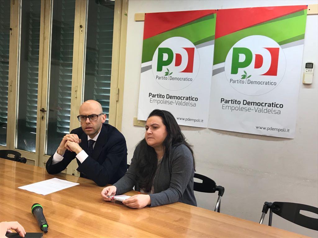 A sinistra Jacopo Mazzantini e accanto Valentina Russoniello 