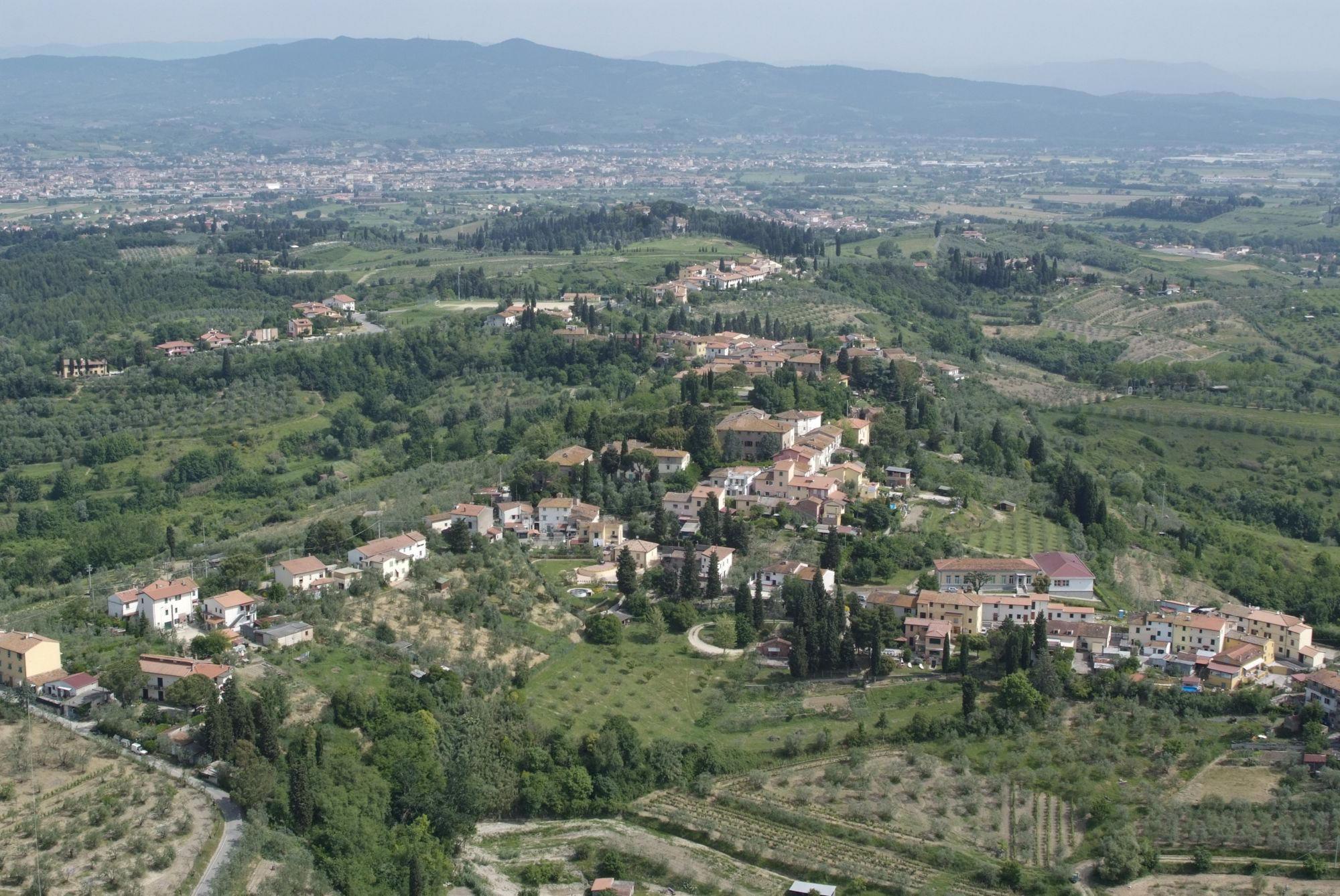 Una veduta di Monterappoli