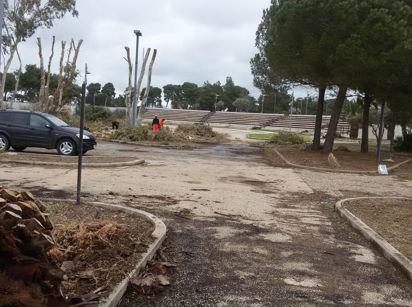 Recupero dell’area esterna al Palacongressi 