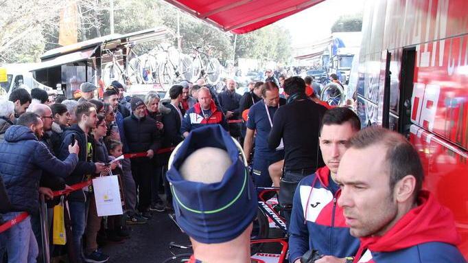 L’arrivo di tappa è previsto tra le 16 e le 16.30