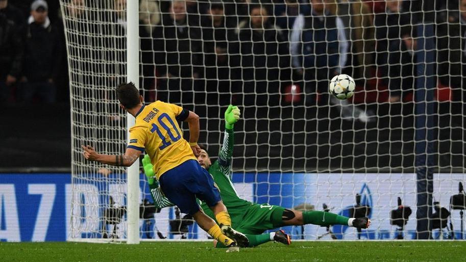 La Juve sbanca Wembley e vola ai quarti
