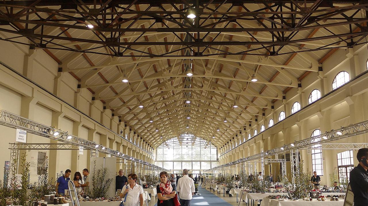 La "Cattedrale" ex Breda a Pistoia (Foto Gori)