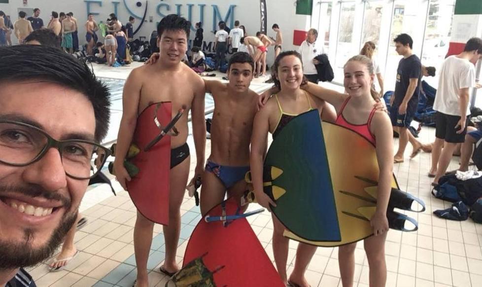 Tre medaglie per il nuoto pinnato del Cgfs