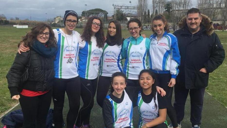 Due podi e tanti sorrisi per le Allieve della Toscana Atletica