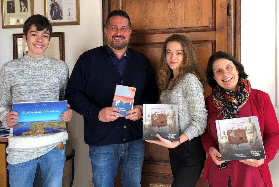 In municipio sindaco e assessora dei ragazzi