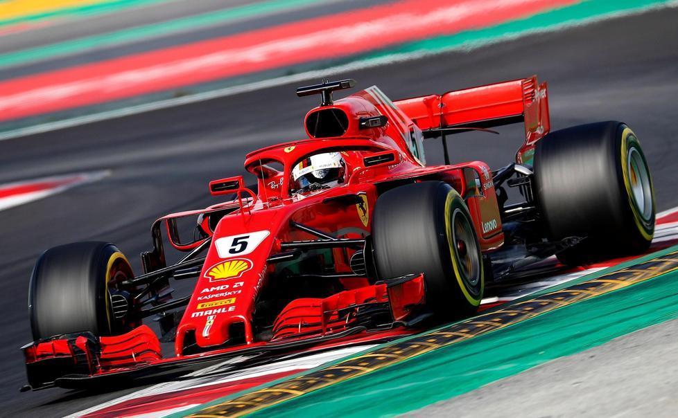 Formula 1, Vettel è velocissimo nei test 