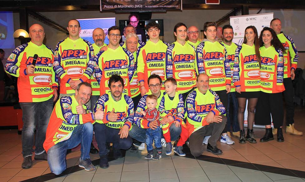 Presentato il team Apex moto Quota rosa con Valentina Iori