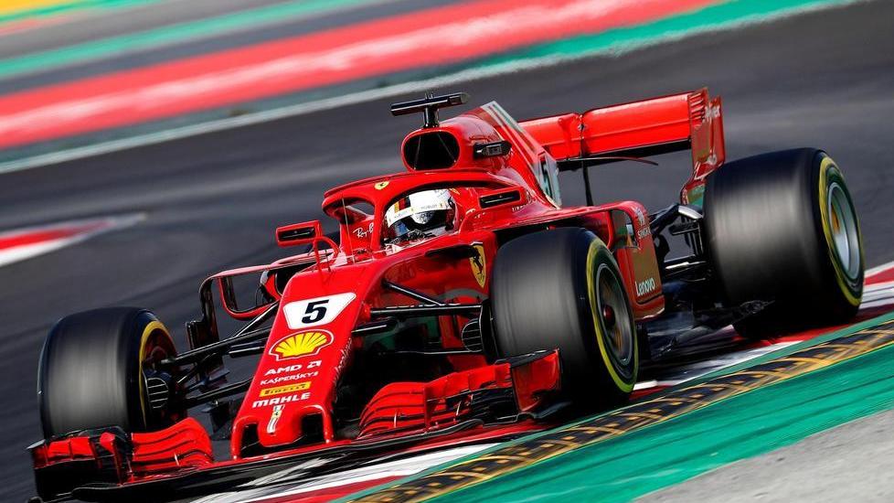 Formula 1, Vettel è velocissimo nei test