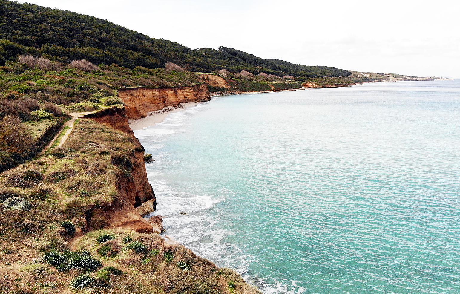 La costa di Porto Torres partendo da Abbacurrente