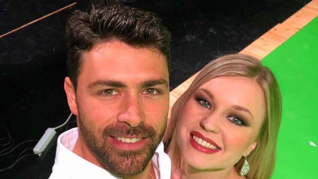 Francisco Porcella con Anastasia Kuzmina