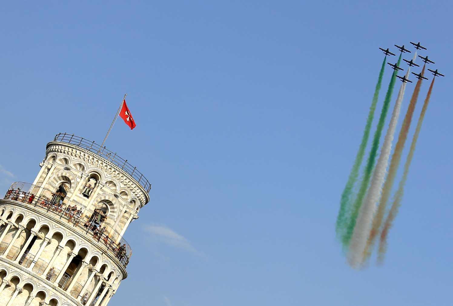 Sorpresa: a Pisa tornano le Frecce tricolori