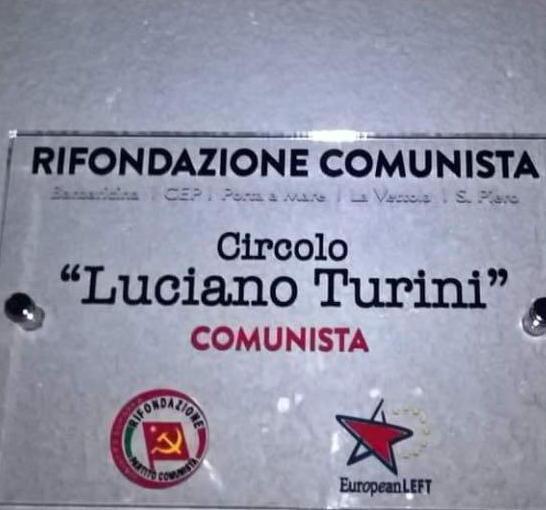 Sparita dal circolo la targa in memoria di Luciano Turini