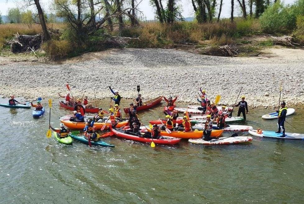 In bici e in canoa alla scoperta del fiume Ombrone 