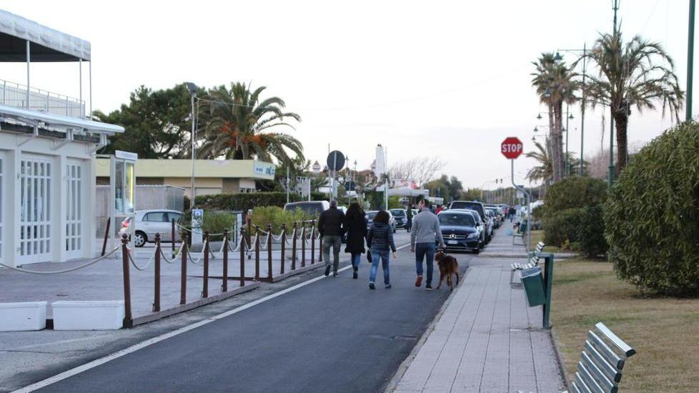Viale Franceschi come una passeggiata a mare