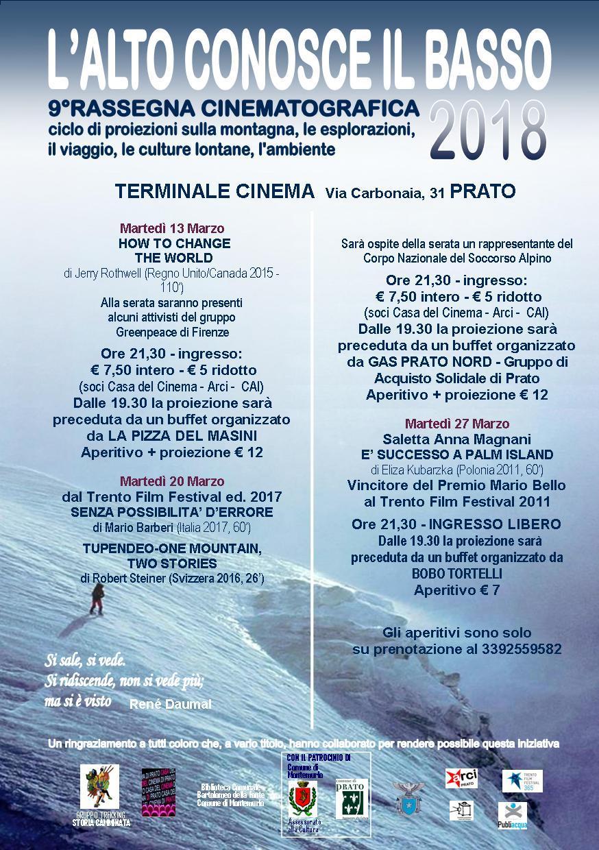 Il volantino dell'iniziativa