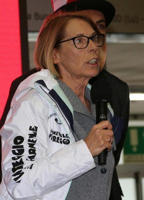 La presidente della Fondazione Carnevale Marialina Marcucci