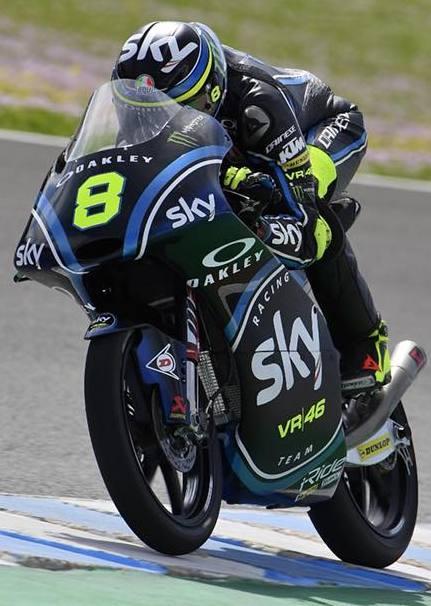 Bulega, test sotto il maltempo in vista dell’esordio in Qatar
