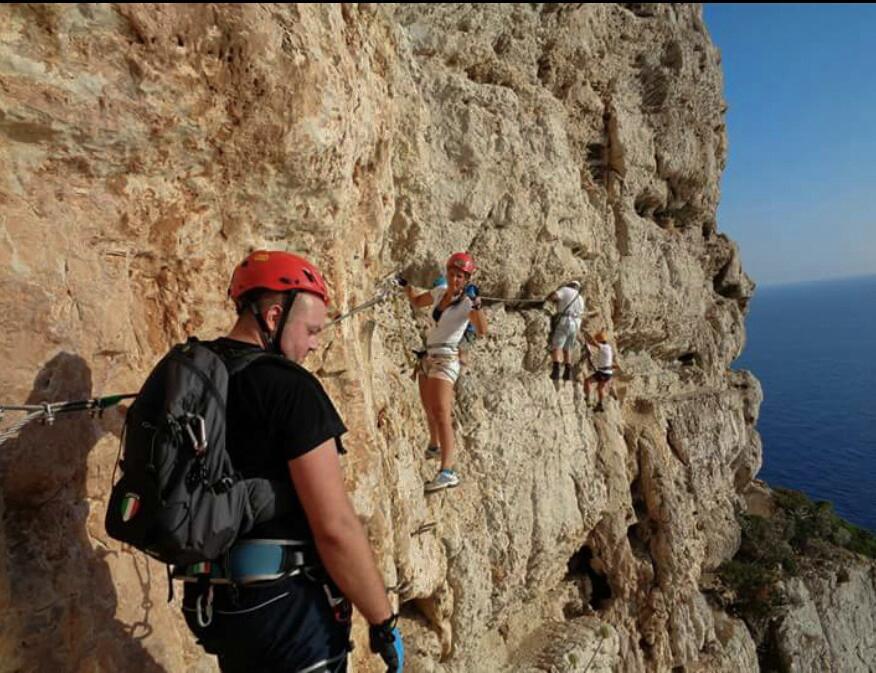 La ferrata del Cabirol ad Alghero