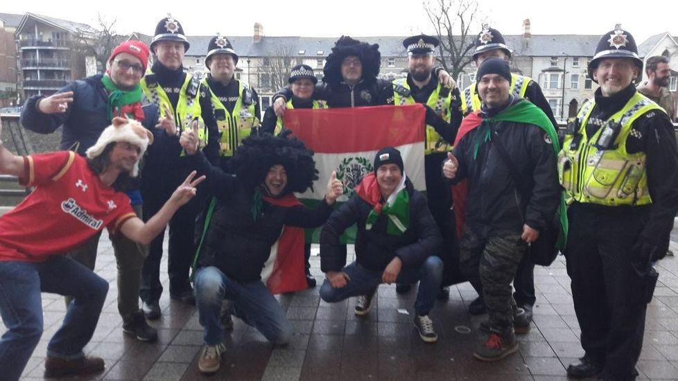 Il Primo Tricolore sbarca a Cardiff