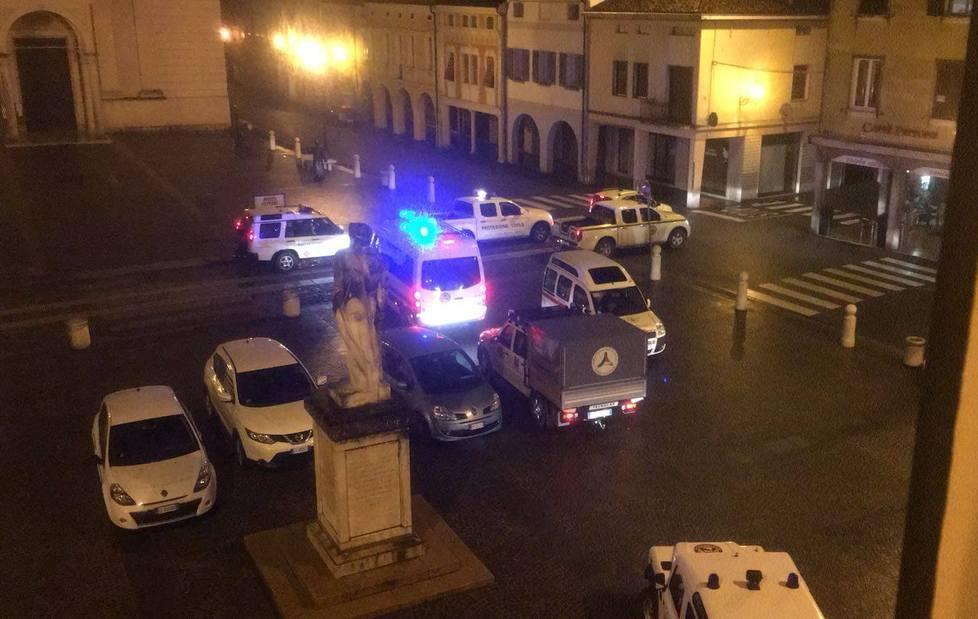 Incubo alluvione, notte di controlli e sms 