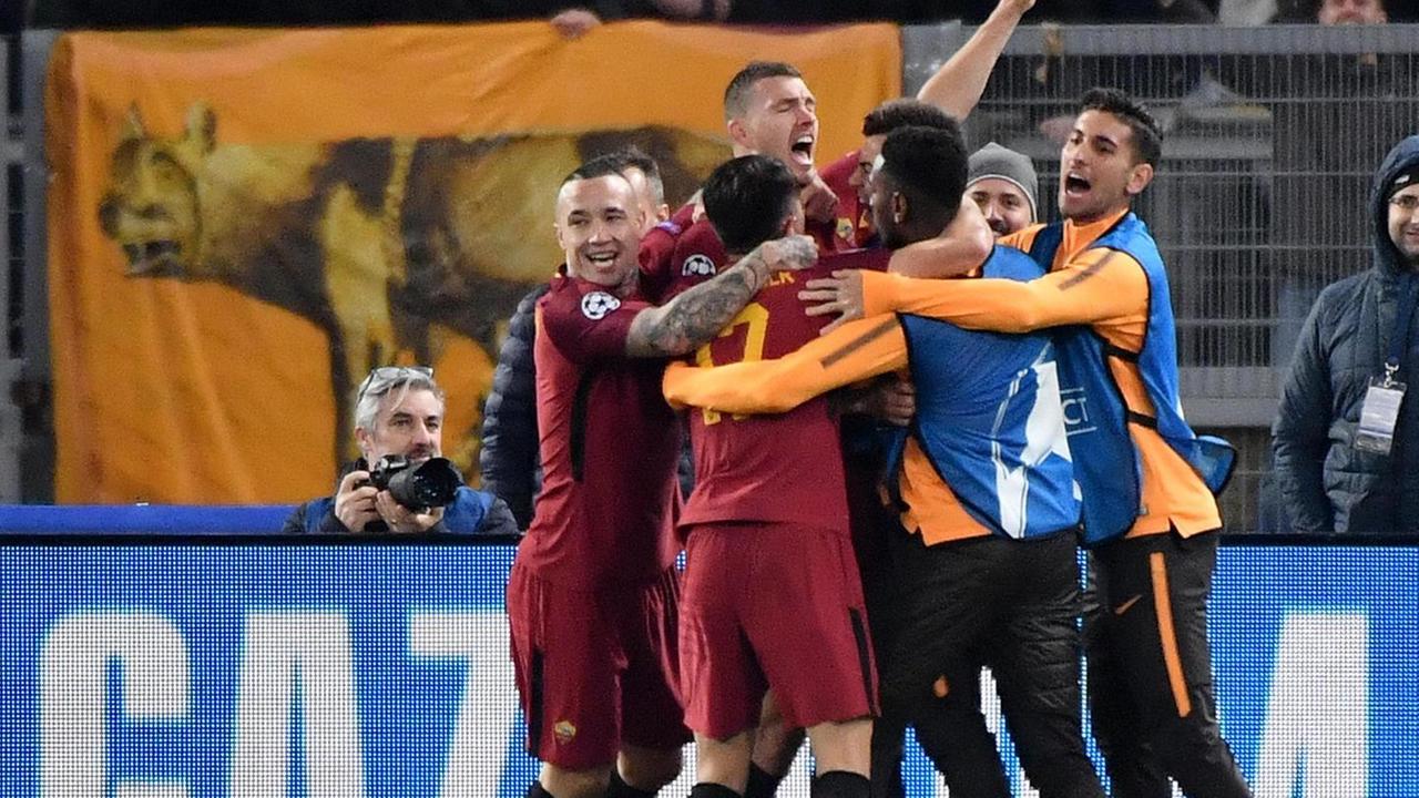 Dzeko porta la Roma fra le otto grandi d’Europa