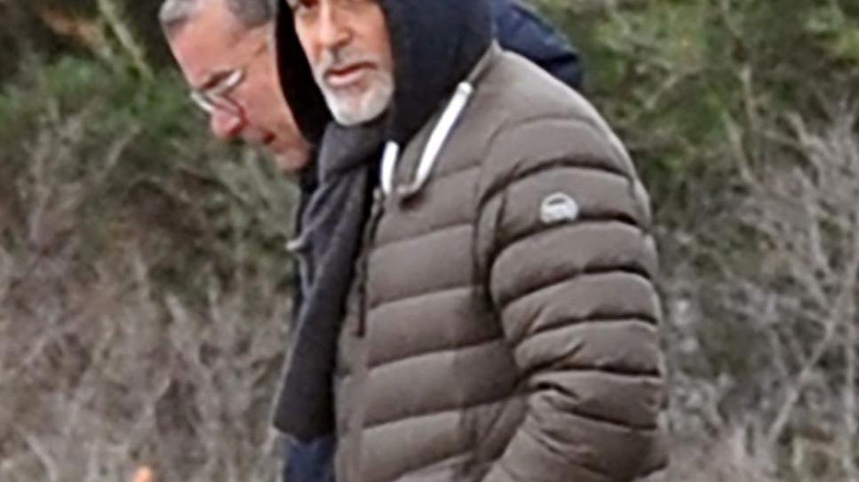 Dopo il blitz a Venafiorita Clooney vola a Viterbo