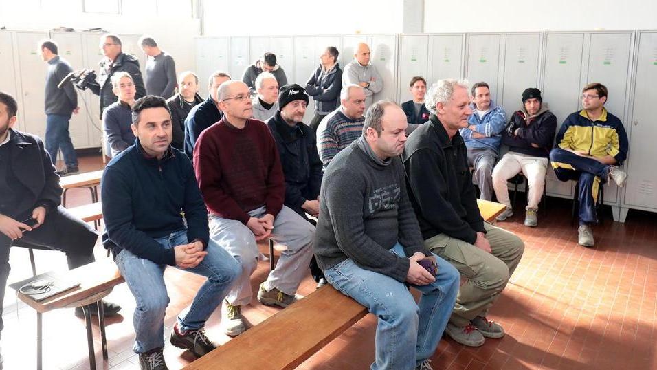 Gli operai coraggiosi a un passo dal baratro Sciopero e presidio