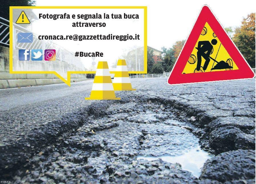 Reggio Emilia, strade colabrodo: segnalateci le buche in città 