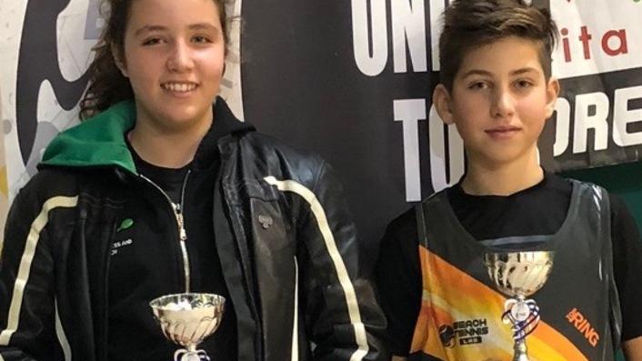 Valentina Zuffi campionessa e il fratello Gian Matteo terzo