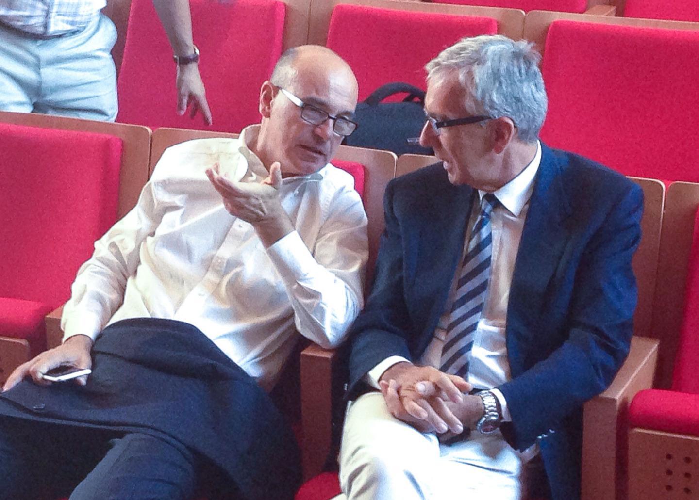 Renato Soru e Francesco Pigliaru