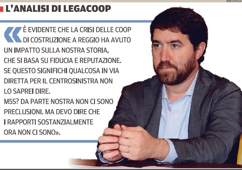 La crisi del sistema Emilia, «La cooperazione? Adesso vota la Lega»