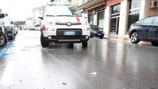 Rissa da Far West in via Marruota