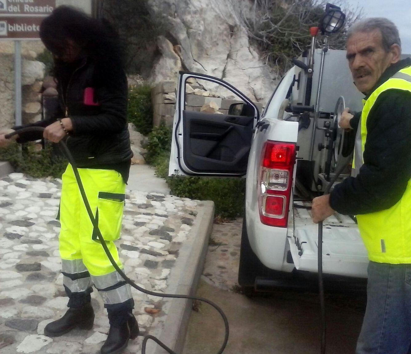 Rottura della condotta disagi in tutta la Baronia 