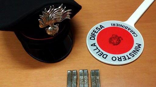 L'hashish sequestrato a Vaiano