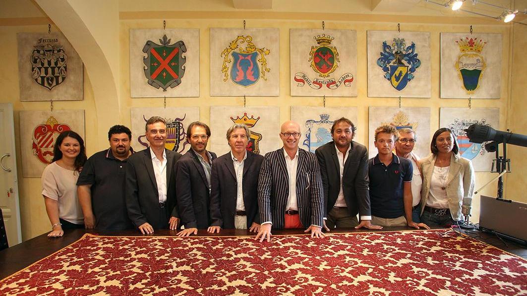 Il consiglio di amministrazione dell'associazione Palio