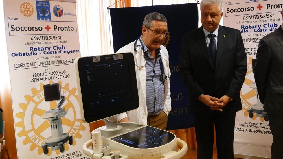 Nuovo ecografo grazie alla solidarietà